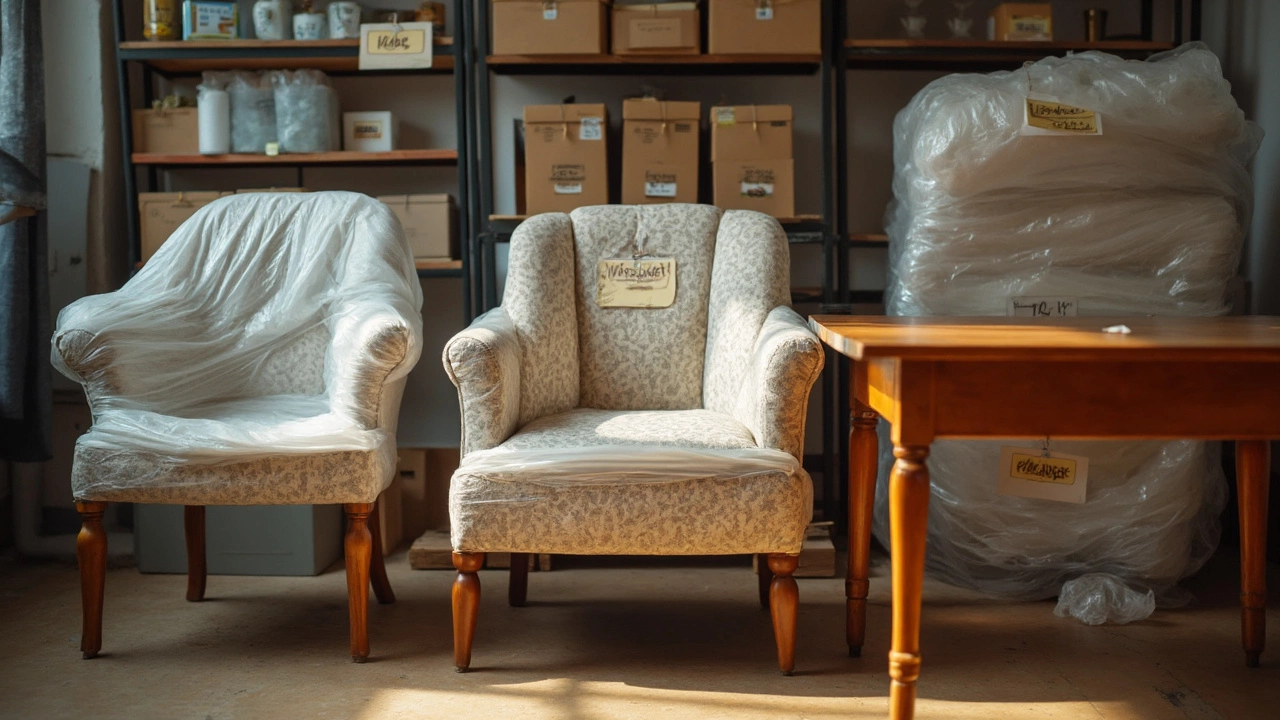 How to Wrap Furniture the Right Way