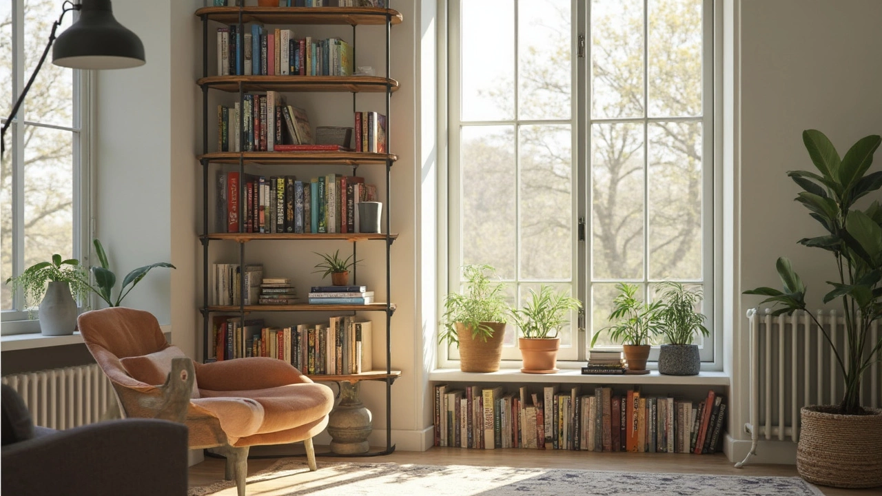 Bookshelf in Front of a Window: Smart Idea or Decorating Disaster?