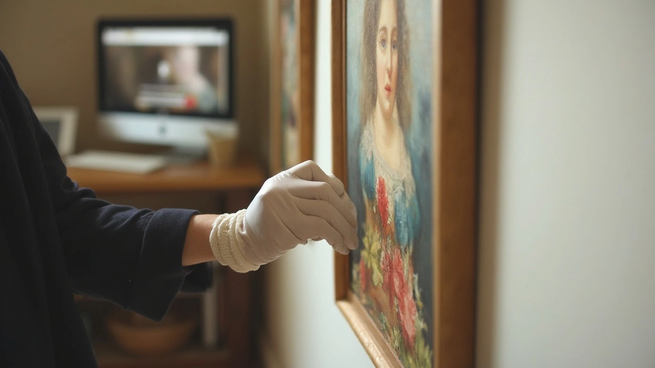 Finding High-Resolution Classic Art