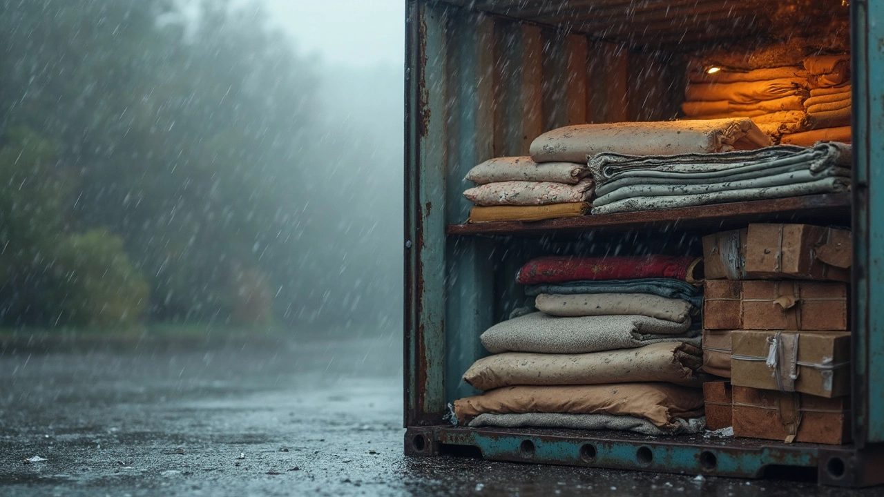 Preparing Furniture Before Putting it in a Container