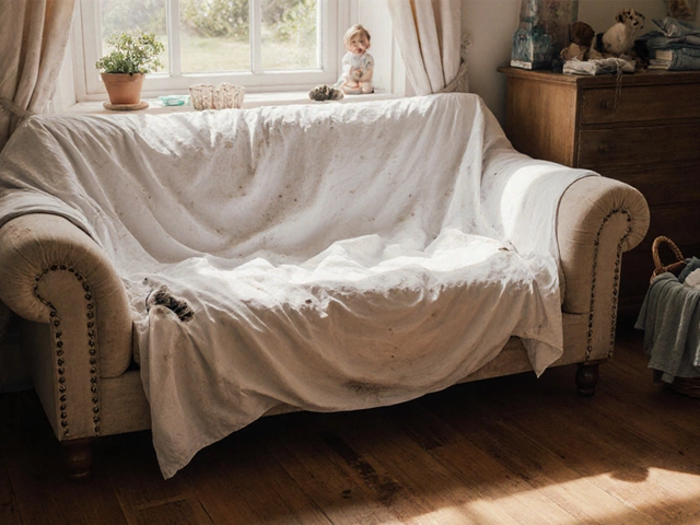 Why Do People Put Sheets Over Couches? Practical Reasons Behind the Trend