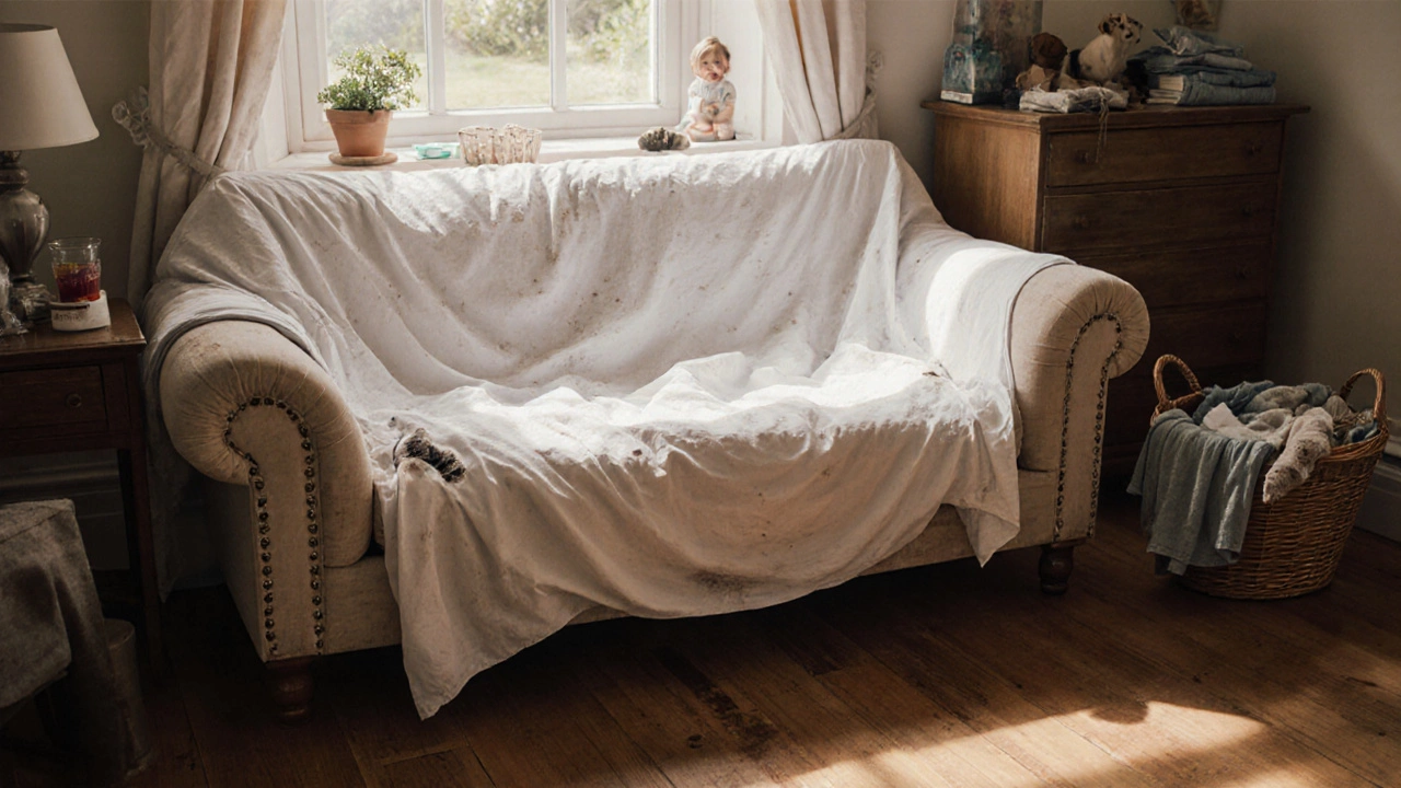 Why Do People Put Sheets Over Couches? Practical Reasons Behind the Trend