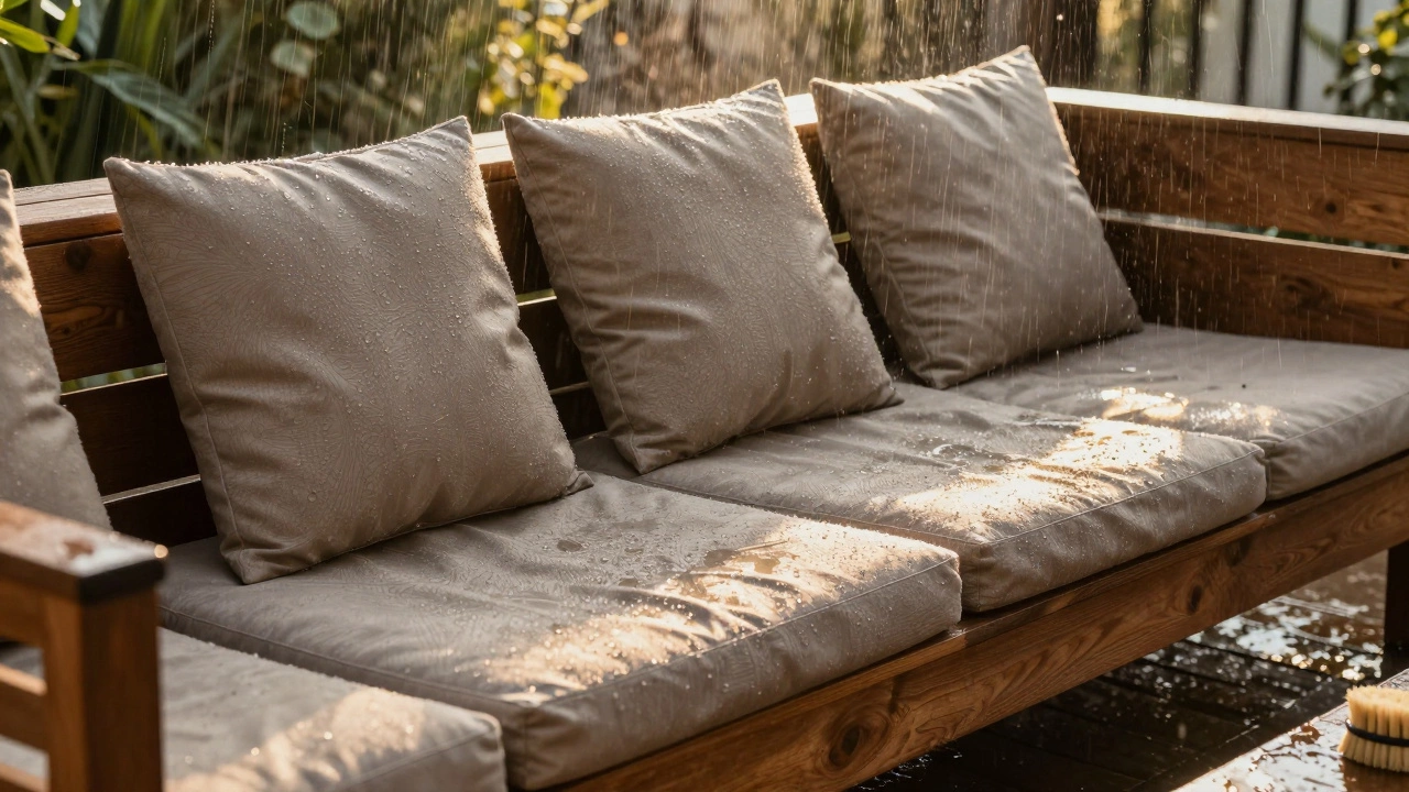 Can I Leave My Sunbrella Cushions Out in the Rain? The Real Answer