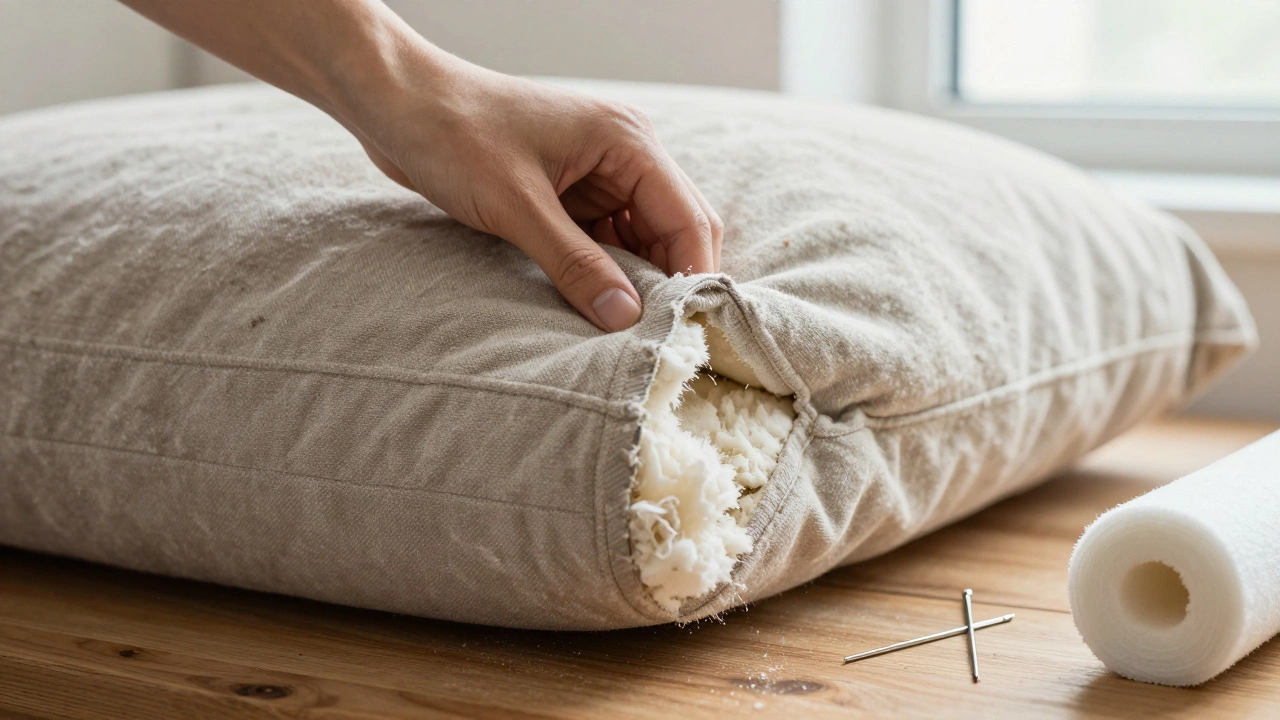 How to Fix Non-Removable Sofa Cushions That Won’t Stay Plump