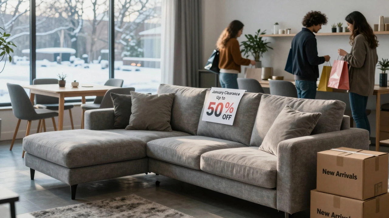 What Month Has the Highest Furniture Sales?