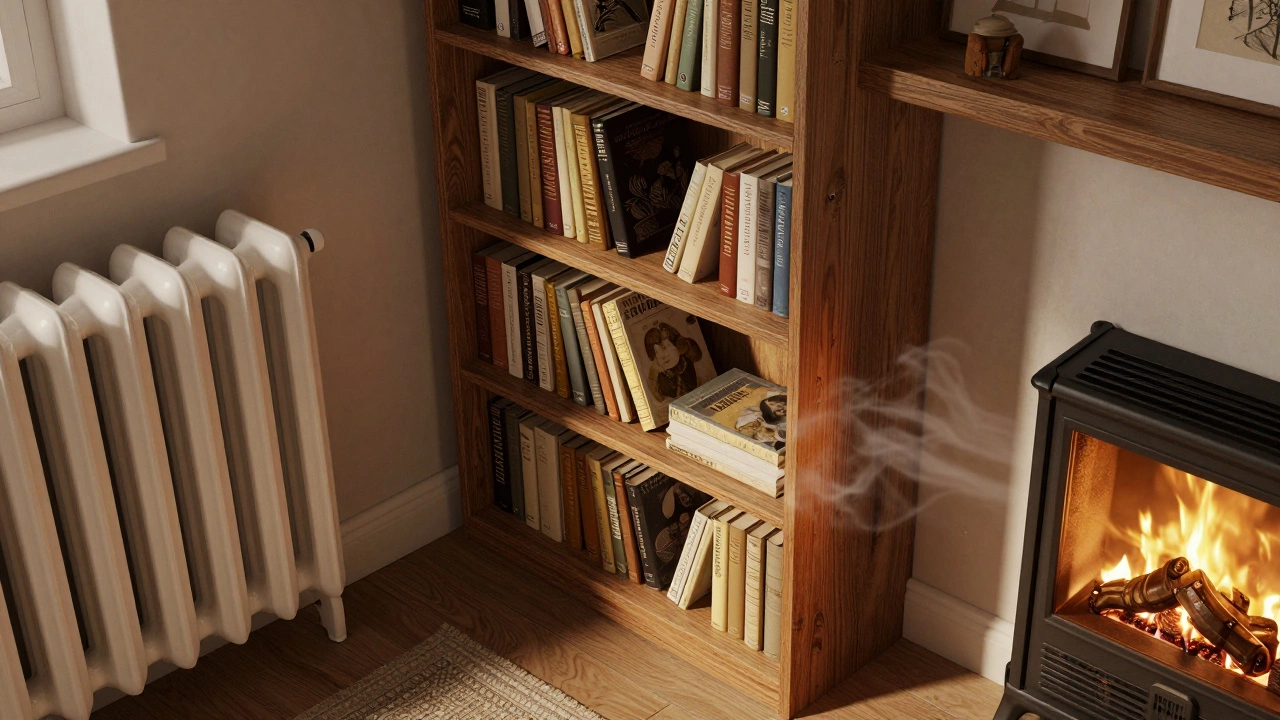 Where Not to Put Bookshelves: 7 Spots That Ruin Books and Safety