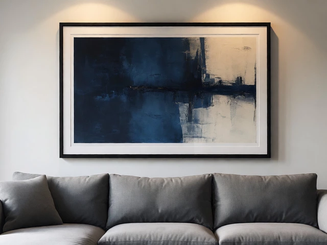 How to Make a Living Room Look Expensive: The Wall Art Strategy